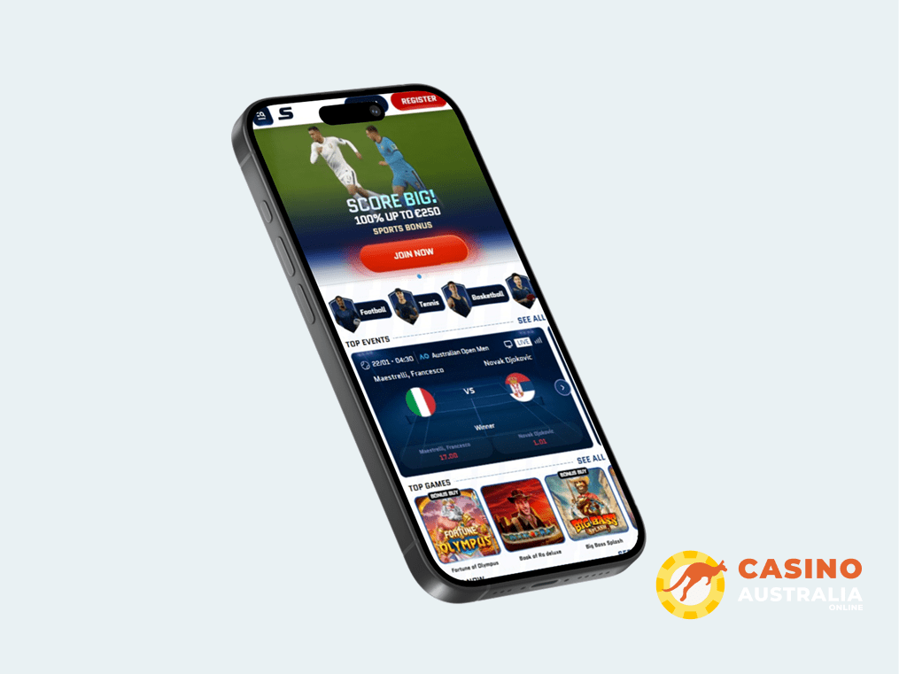 Scored Casino Mobile App