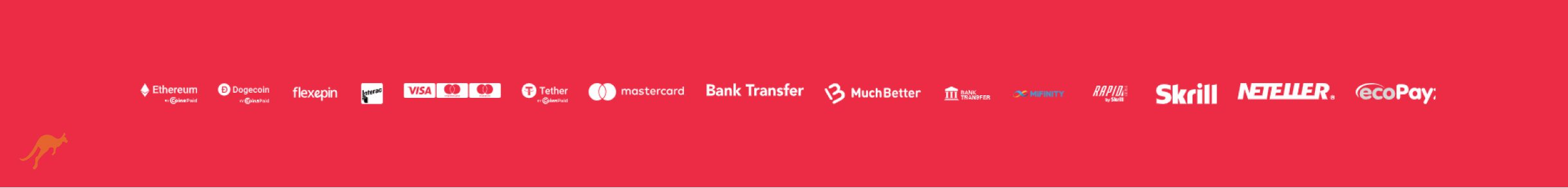 Ruby Reels Casino Payment Methods