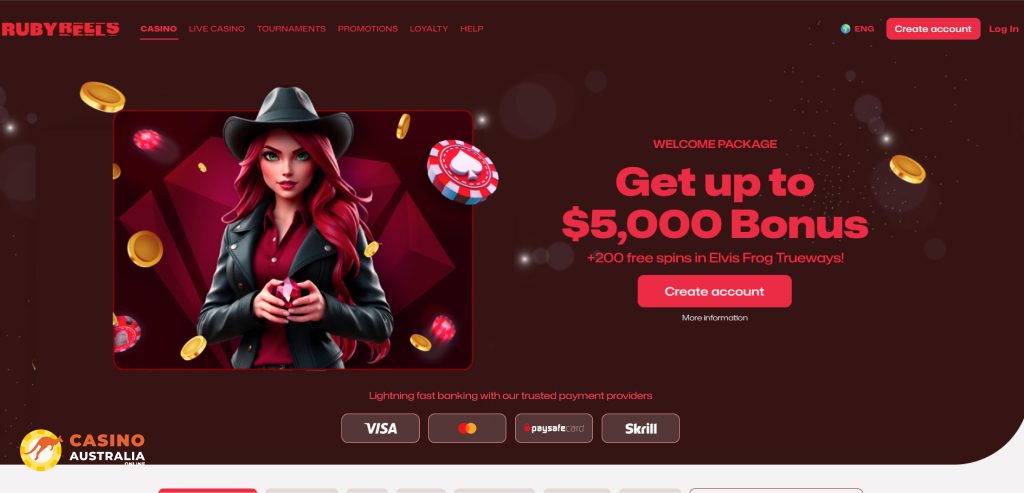 Ruby Reels Casino Review Australia