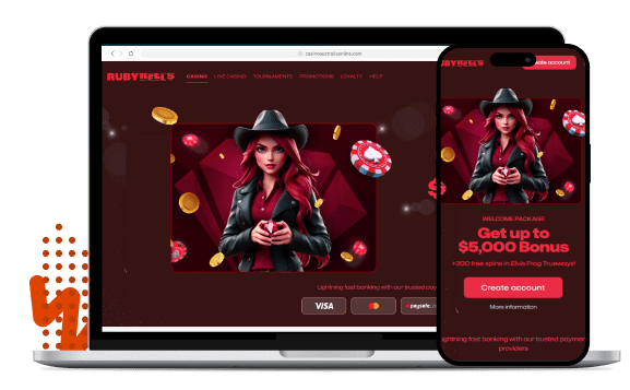 Ruby ReelsCasino Mobile Devices