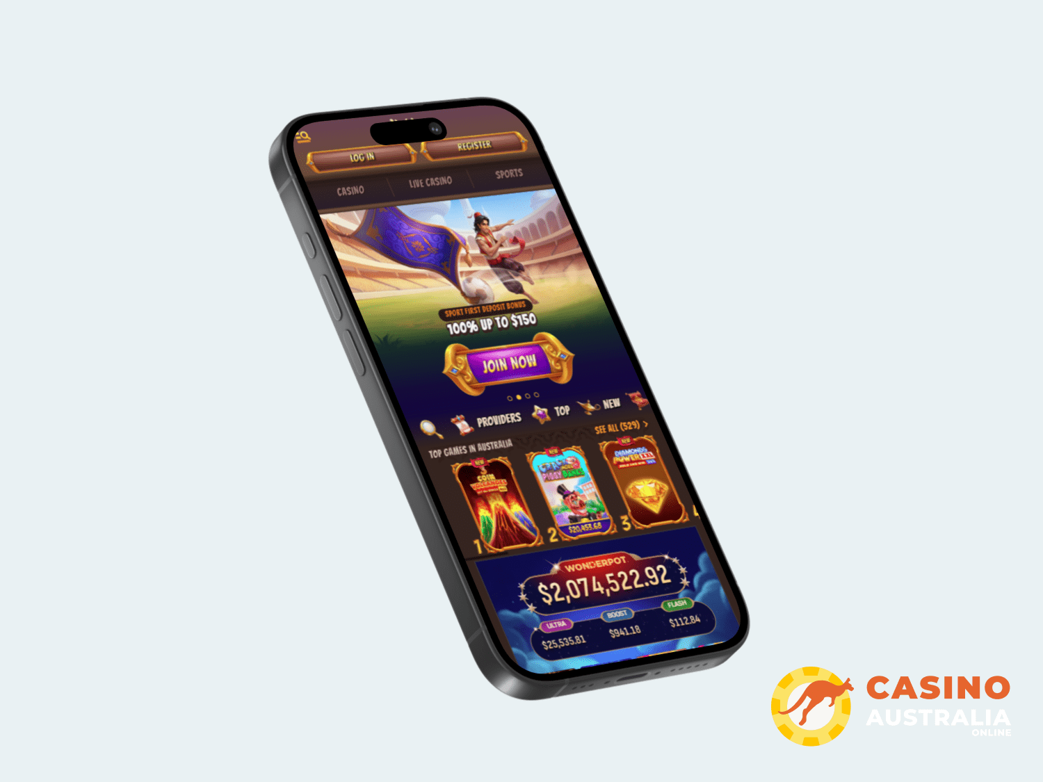Alawin Casino Mobile Version