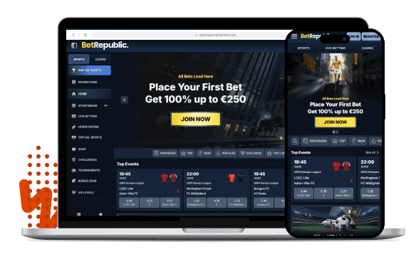 BetRepublic Casino Mobile Devices