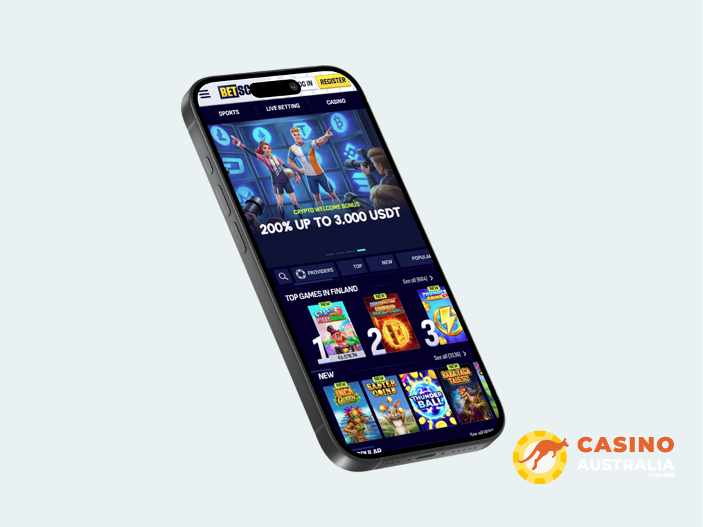 BetScore Casino Mobile App