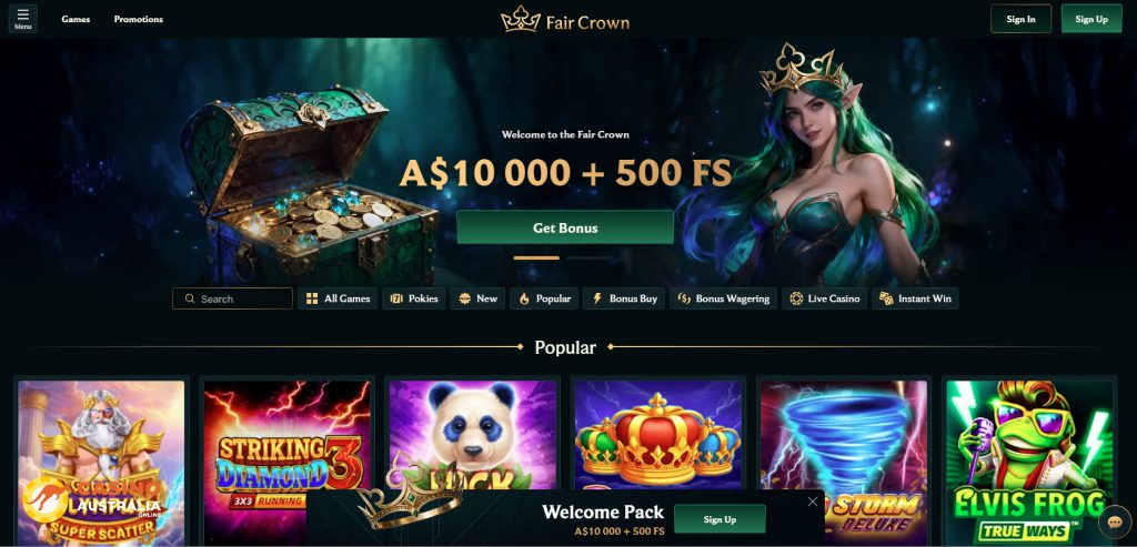 Fair Crown Casino Review Australia