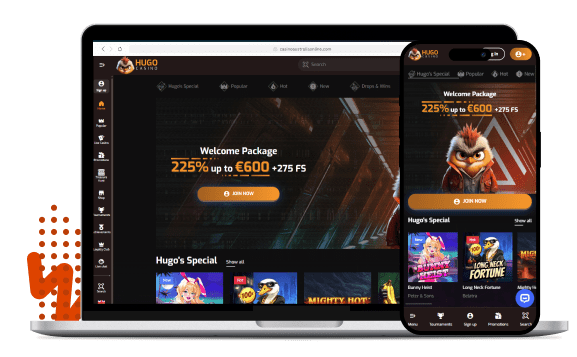 Hugo Casino Mobile Devices