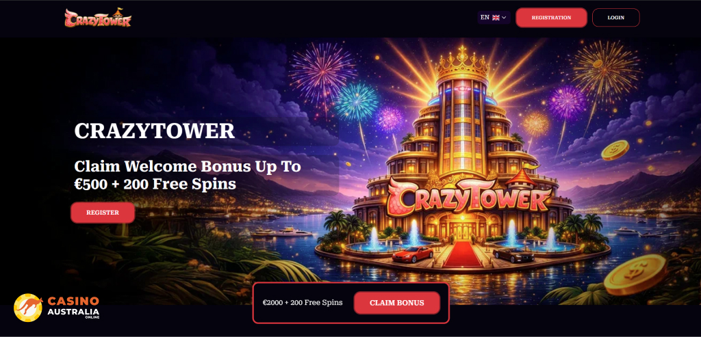Crazy Tower Casino Review Australia