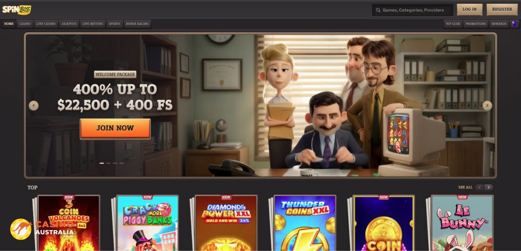 SpinBoss Casino Review Australia