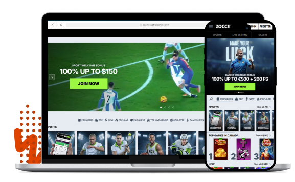 Zoccer Casino Mobile Devices