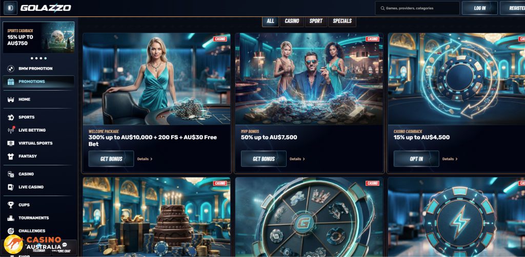 Golazzo Casino Promotions Australia