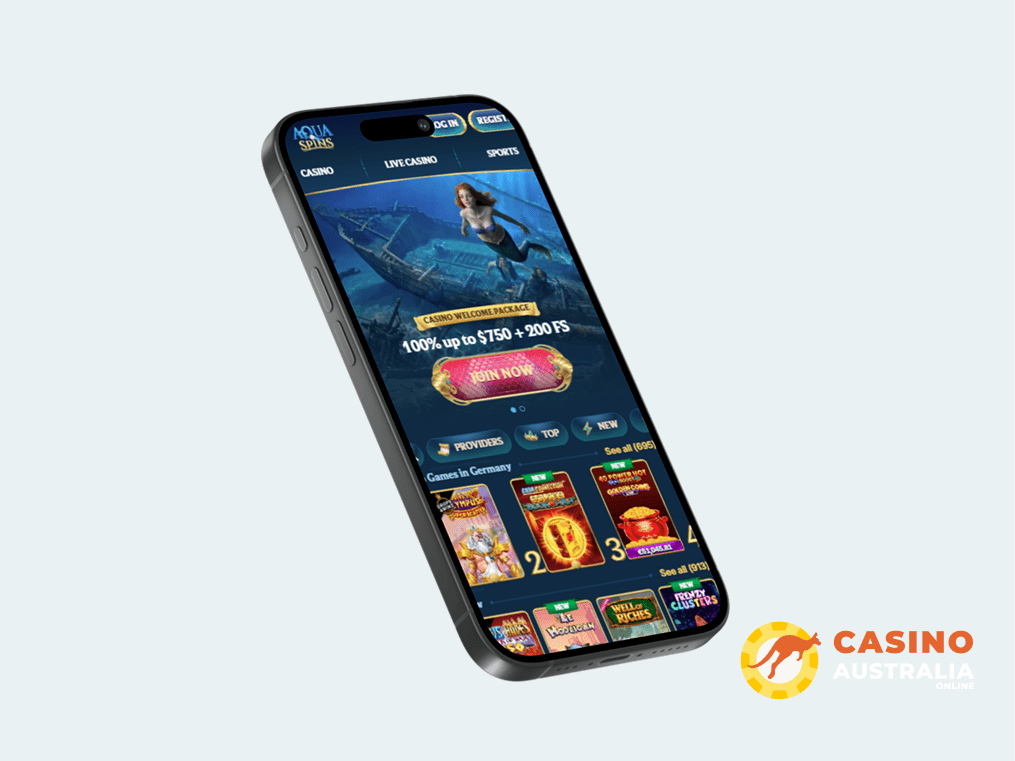 Aquaspins Casino Mobile App