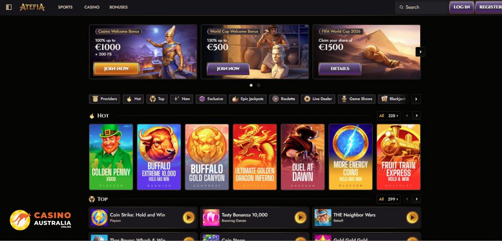 Atefia Casino Review Australia