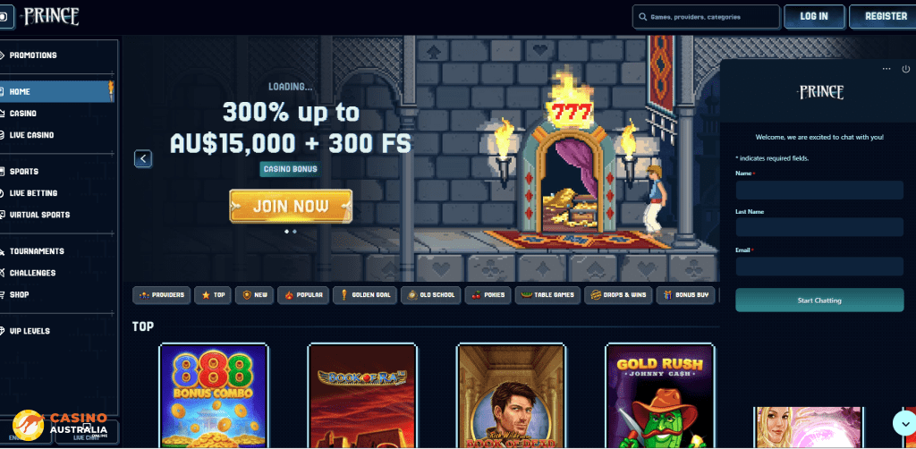 Customer Support at PrinceCasino Australia
