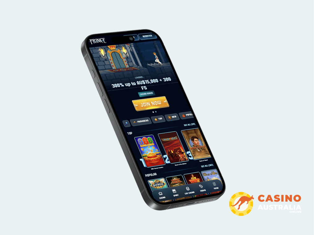 PrinceCasino Mobile App