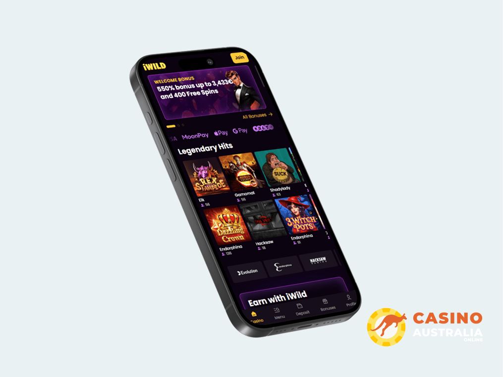 iWild Casino Mobile App