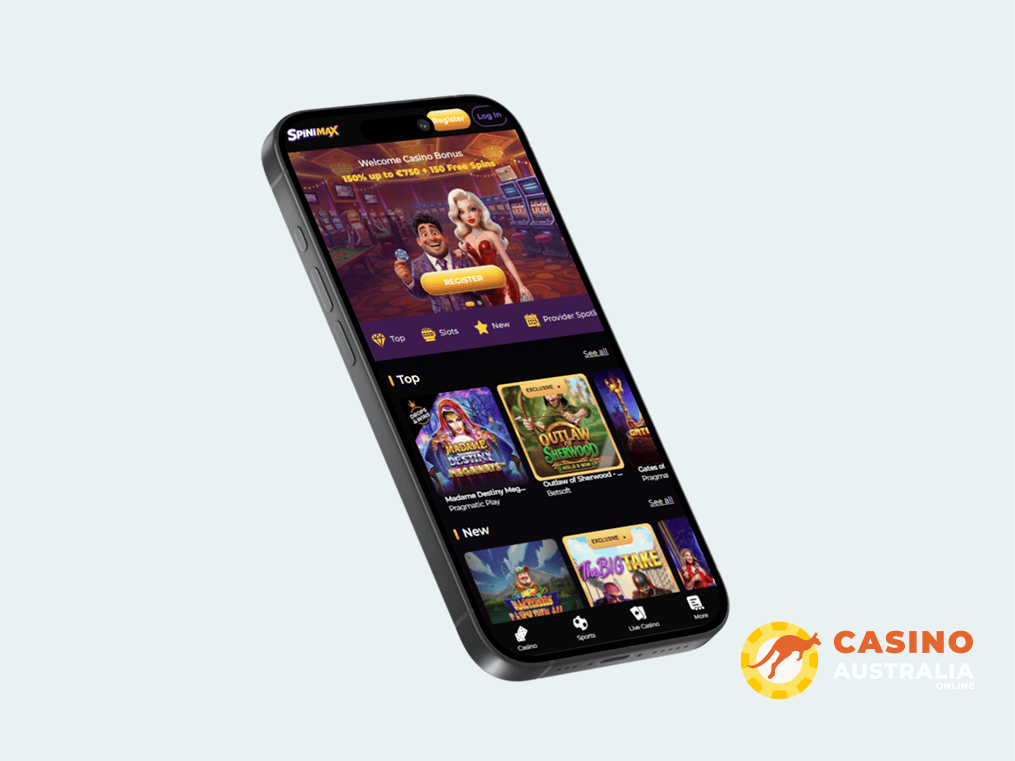 Spinimax Casino Mobile App
