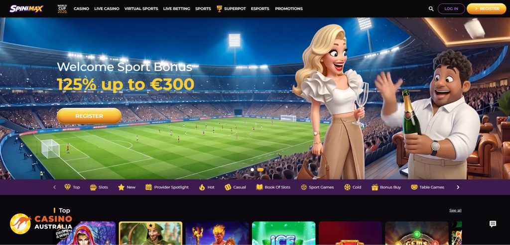 Spinimax Casino Review Australia