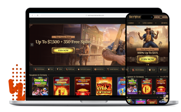 BetWest Casino Mobile Devices