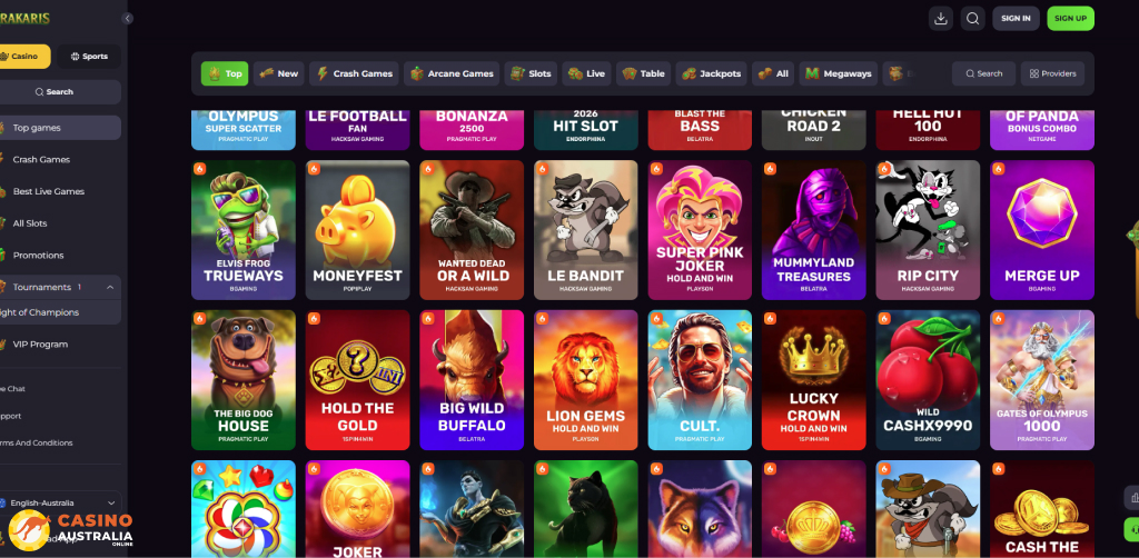 Drakaris Casino Games Australia